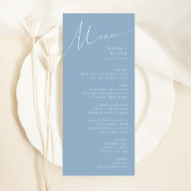 Script Whimsical | Janto Casamento Azul Dusty