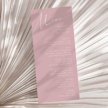 Script Whimsical | Janto Casamento Dusty Rosa