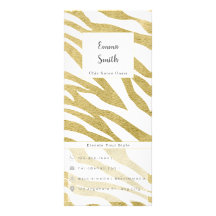 Menu Serviços de Beleza Personalizáveis