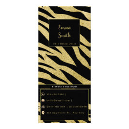 Menu Serviços de Beleza Personalizáveis