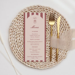 Menu She's A Tini Bit Older Coffee Martini Birthday