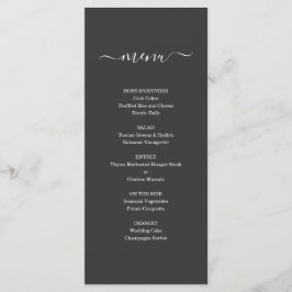 Menu Simples para Casamento ou Outra Ocasião Espec