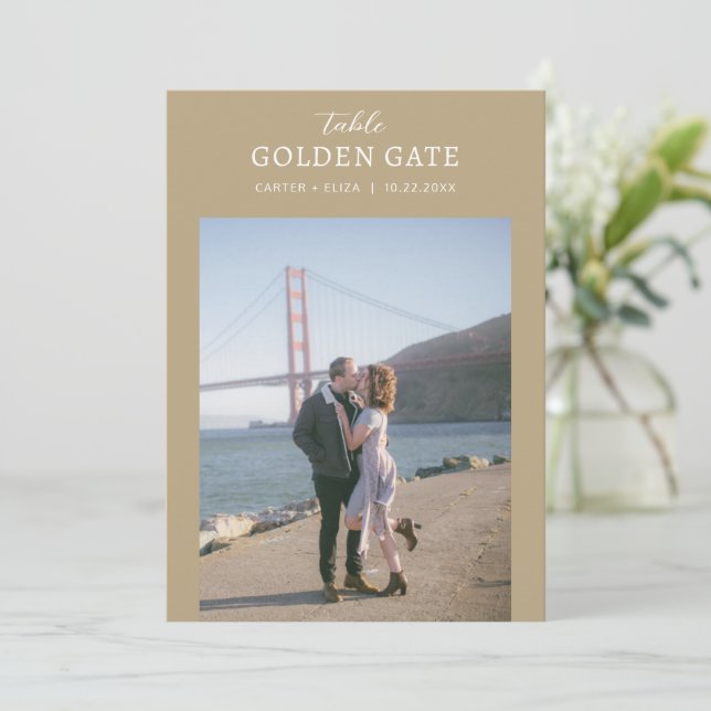 Menu Sinal de Número da Tabela de Localização de Referê (Em pé/Frente)