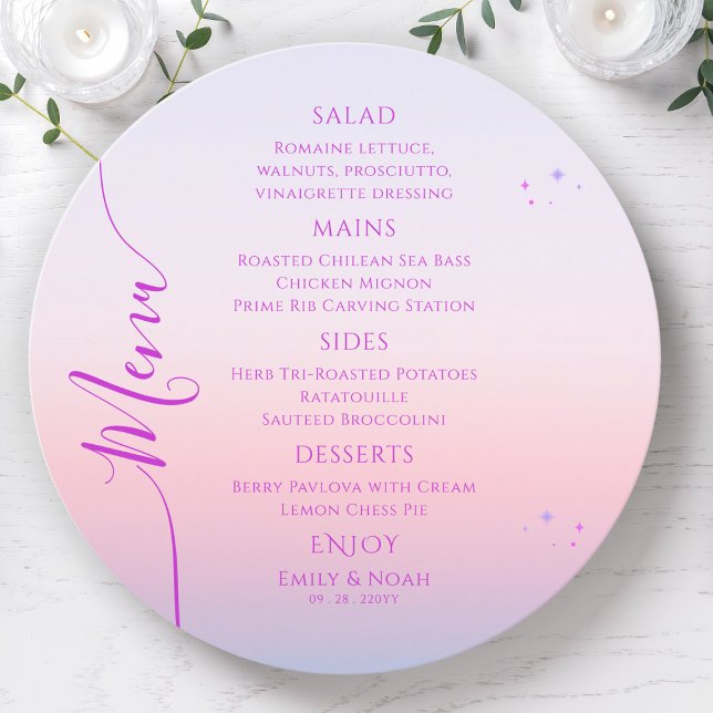 Menu Sol Rosa Rosa Sol Místico Místico Estende Casament (Criador carregado)