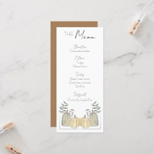 Menu - Tema de queda