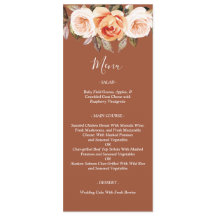 Terracott Boho Fall Floral Wedding