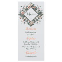 Menu Terrestre Floral Vine