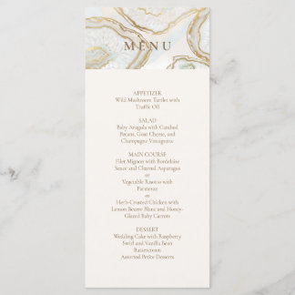 Menu Textura de Ágata