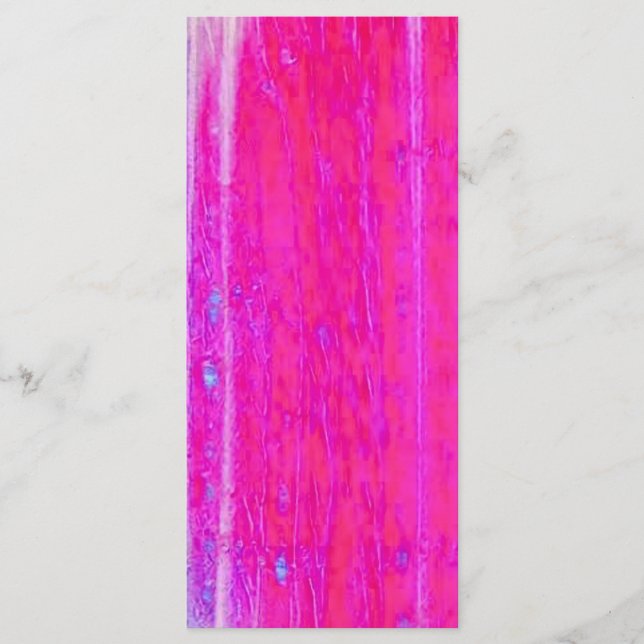 Menu Tinta-Abstrato vibrante, rosa e riscas roxas (Frente)