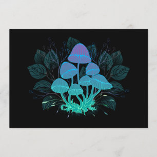 Menu Toadstools em arbustos