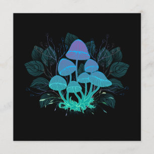 Menu Toadstools em arbustos