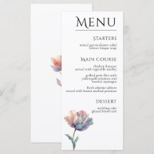 Tulipa Roxa Roxa Elegante Floral Casamento
