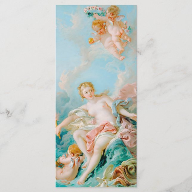 Menu Venus no Waves por François Boucher Bookmark (Frente)