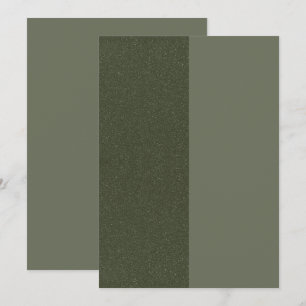 Menu Verde Musgo Divisão Vertical – Personalizável