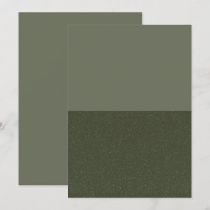 Menu Verde Musgo Texturizado na Parte Inferior – P
