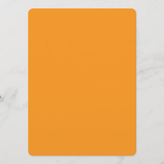 Menu “Vibrant Orange Minimal Card”