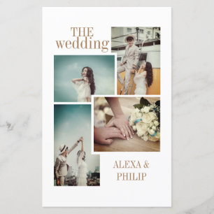 Menu Vintage Chic Photo Wedding (Casamento de Foto