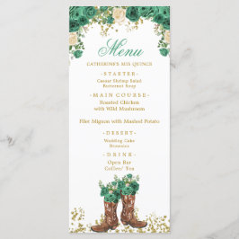 Menu Western Green Hunter Charra Mis Quince