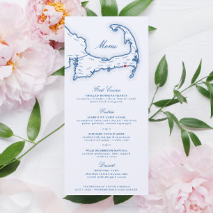 Menu Wychmere Harwich Port Cape Cod Marinho Blue