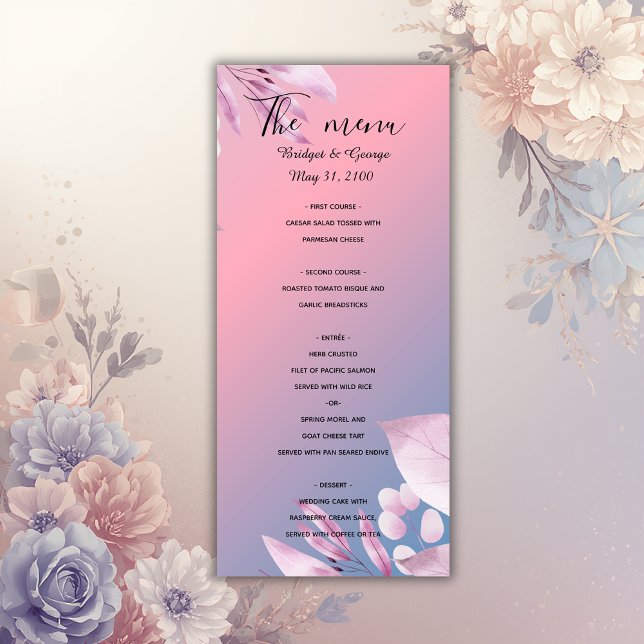 menus de casamento da pastel cherry sanguessuga sa (Criador carregado)