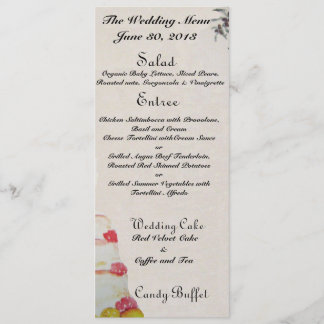 Menus do casamento