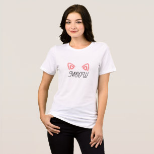 MEOW com orelhas de gato rosa