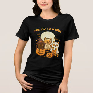 Meow-loween - Design de Figurino de Gato de Hallow