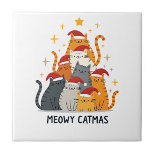 Meowy Catmas Gato Natal Árvore de Natal (4)