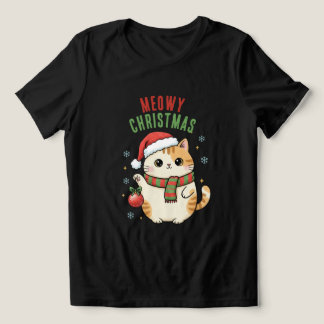 Meowy Christmas Cat – Festive Holiday Design