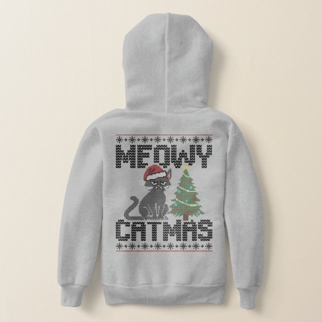Meowy Christmas Ya Filthy Animal - Ugly Cat (Postura das costas)