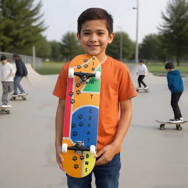 Meowzers Skateboard Deck 7 3/4" (Criador carregado)