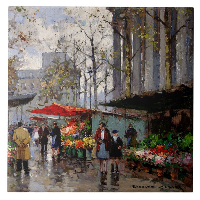 Mercado da Flor em La Madeleine (Frente)