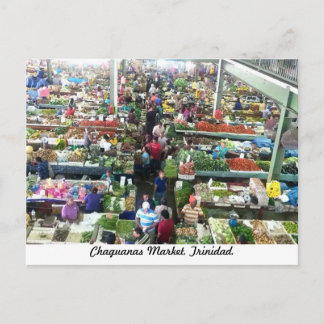 Mercado de Chaguanas, cartão postal de Trinidad