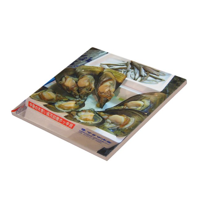 Mercado de Peixes de Tsukiji, Giant Muselles, Tóqu (Lateral)