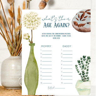 Mercado Francês - Baby What's Age Age New Game