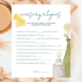 Mercado Francês - Jogo de Rímes de Nursoros do Chá