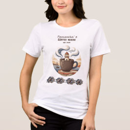 Mercadorias Personalizadas de Café Costeiro Vintag
