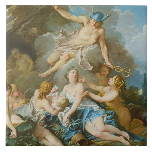 Mercúrio confiando a criança Baccus às Ninfas (Frente)