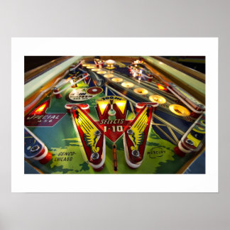 Mercury pinball poster