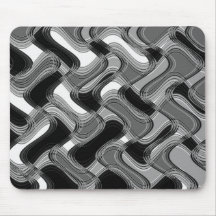 Mercury & Sable Mousepad pelo artista C.L. Brown