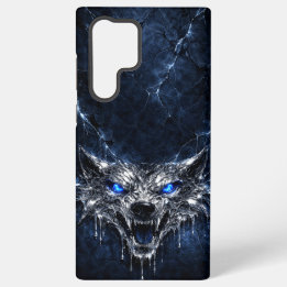 Mercury Wolf Olhos de Safira Azul Glacial