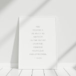 "Merece seu amor", Poster de citação de Buda<br><div class="desc">"Merece seu amor" Poster da citação de Buda é excelente com uma citação ou como parte de sua parede de galeria. Para combinar pares e ideias de parede de galeria,  visite nossas coleções.</div>