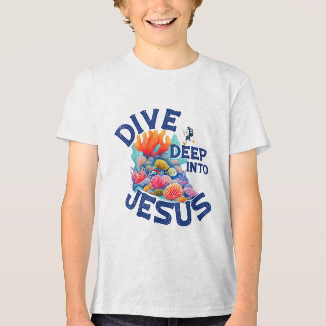 Mergulhe Em Jesus Vbs Christian Scuba Merging Un (Frente)
