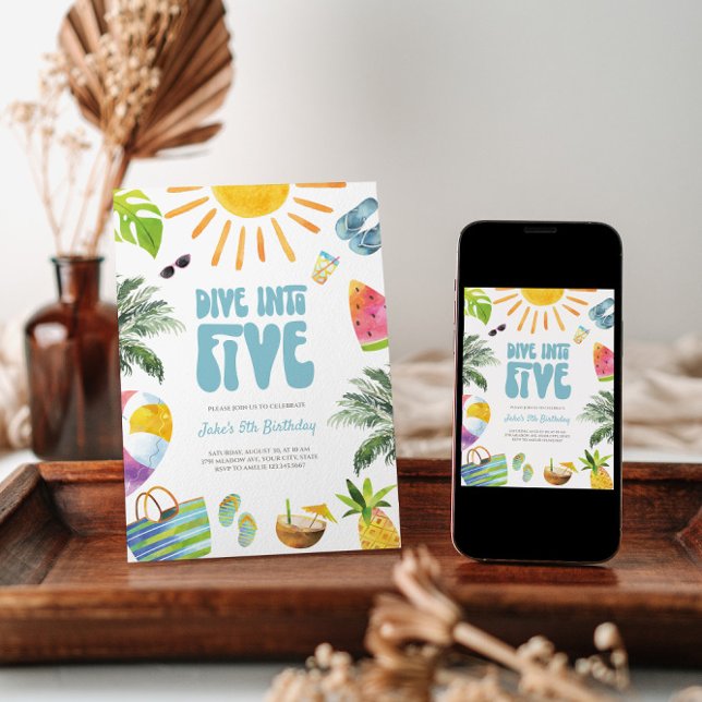 Mergulhe no Convite Retroativo de Aniversário (Criador carregado)