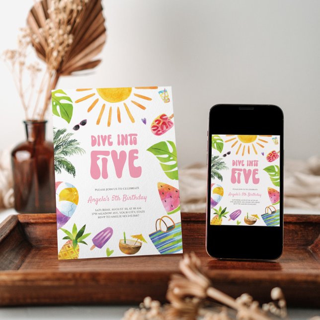 Mergulhe no Convite Retroativo De Aniversário A Ci (Criador carregado)