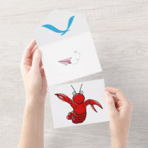 Mergulhe no Invit de Aniversário Submarino.