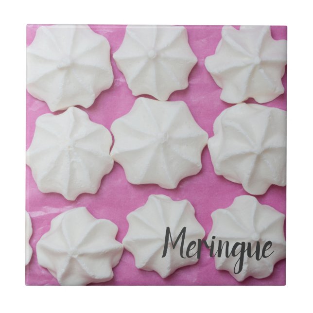 Meringues em papel cor-de-rosa (Frente)