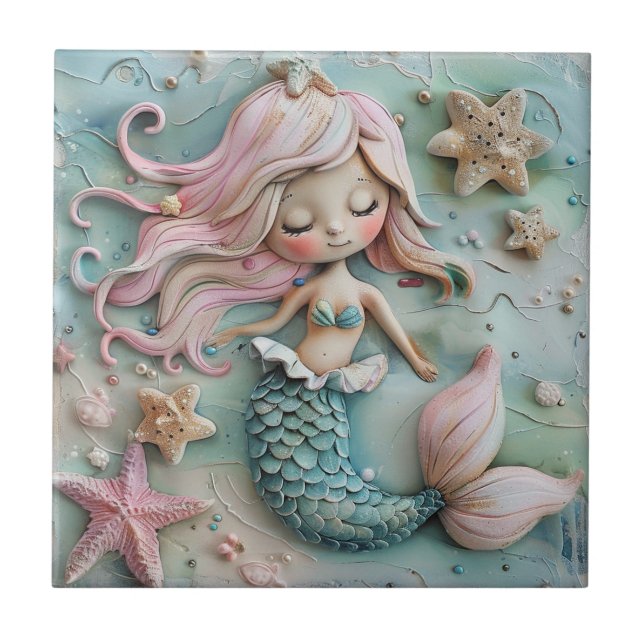 Mermaid Girl Ocean (Frente)
