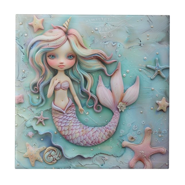 Mermaid Girl Ocean (Frente)