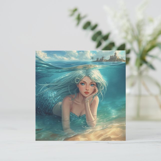 Mermaid of the Island Horizon (Em pé/Frente)